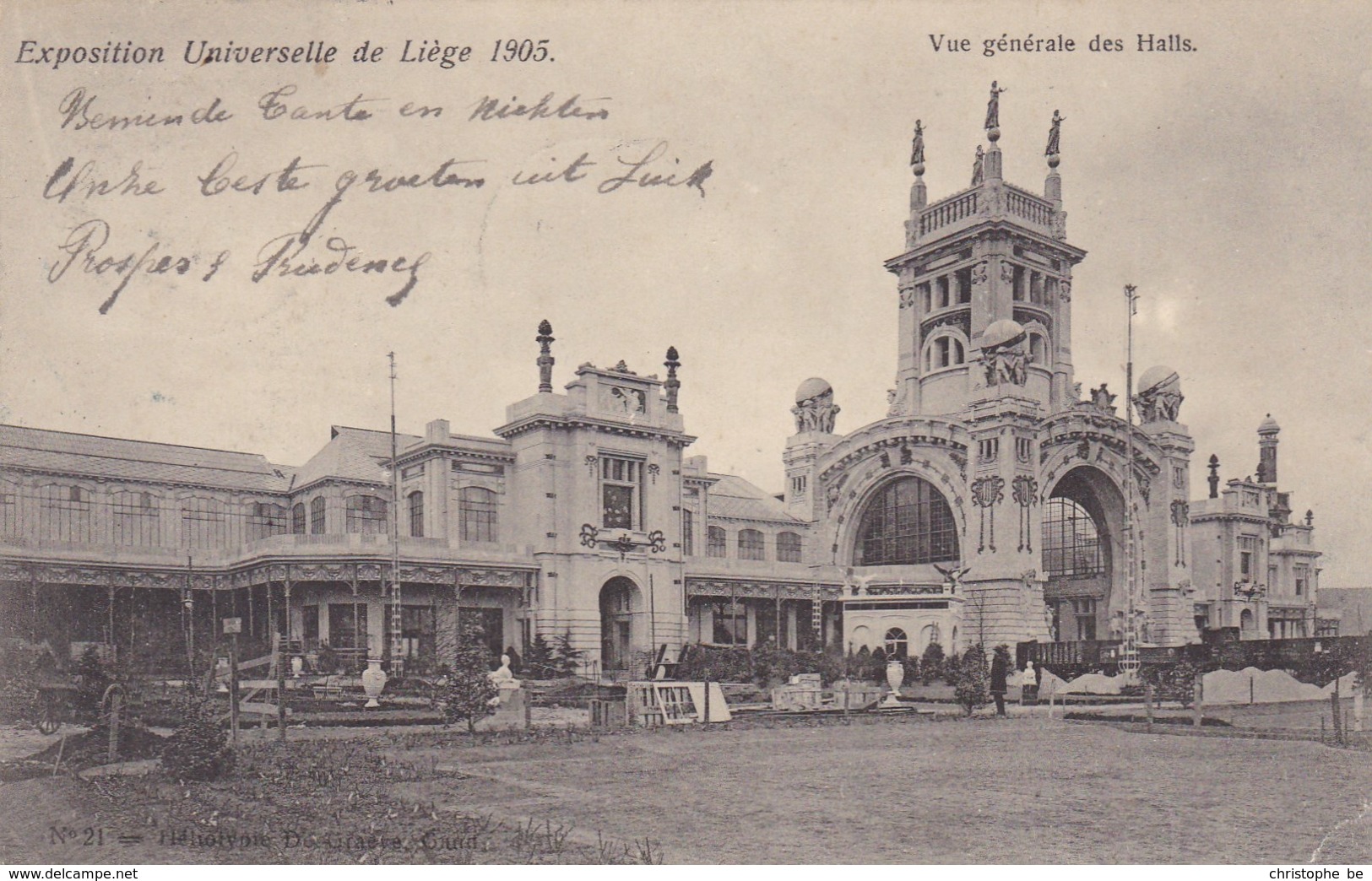 Exposition Universelle De Liège 1905, Vue Générale Des Halls (pk42659) - Liege