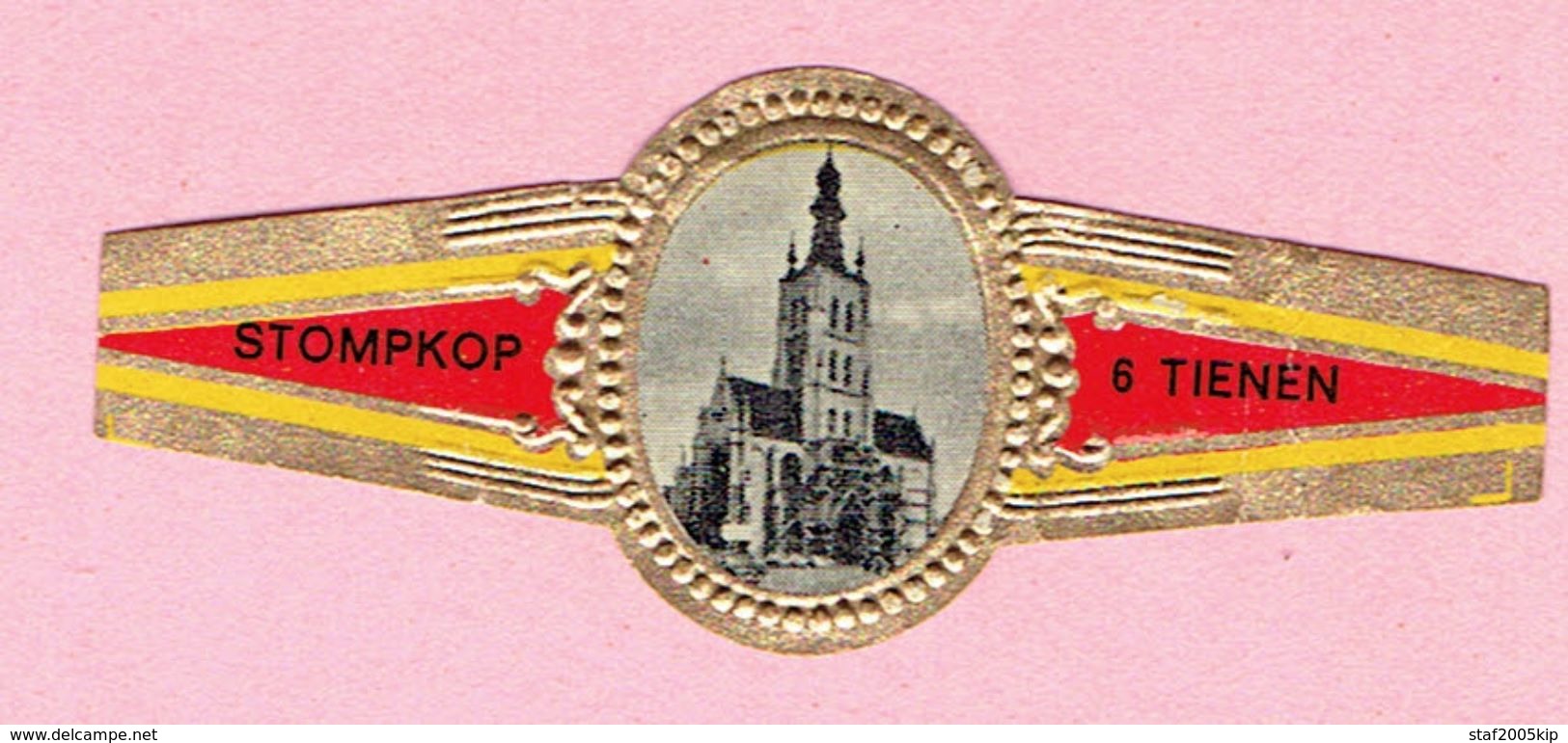 Sigarenband - Stompkop - Kerk Tienen - Cigar Bands