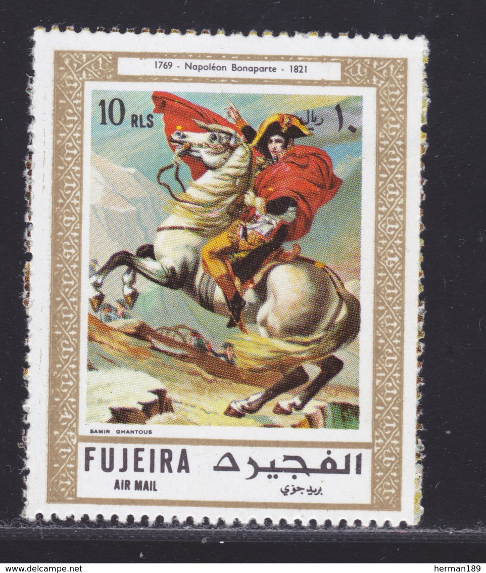 FUJEIRA AERIENS ** MNH Neuf Sans Charnière, 1 Valeur, TB (D4915) Napolèon Bonaparte - Fujeira