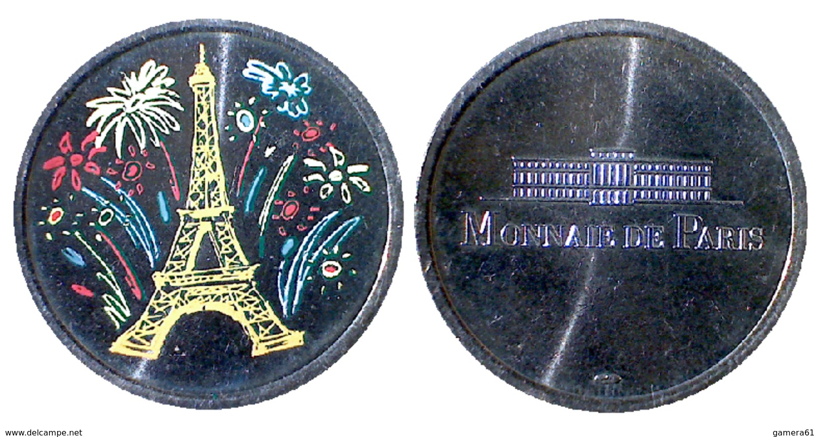 01951 GETTONE JETON TOKEN TOUR EIFFEL - Undated