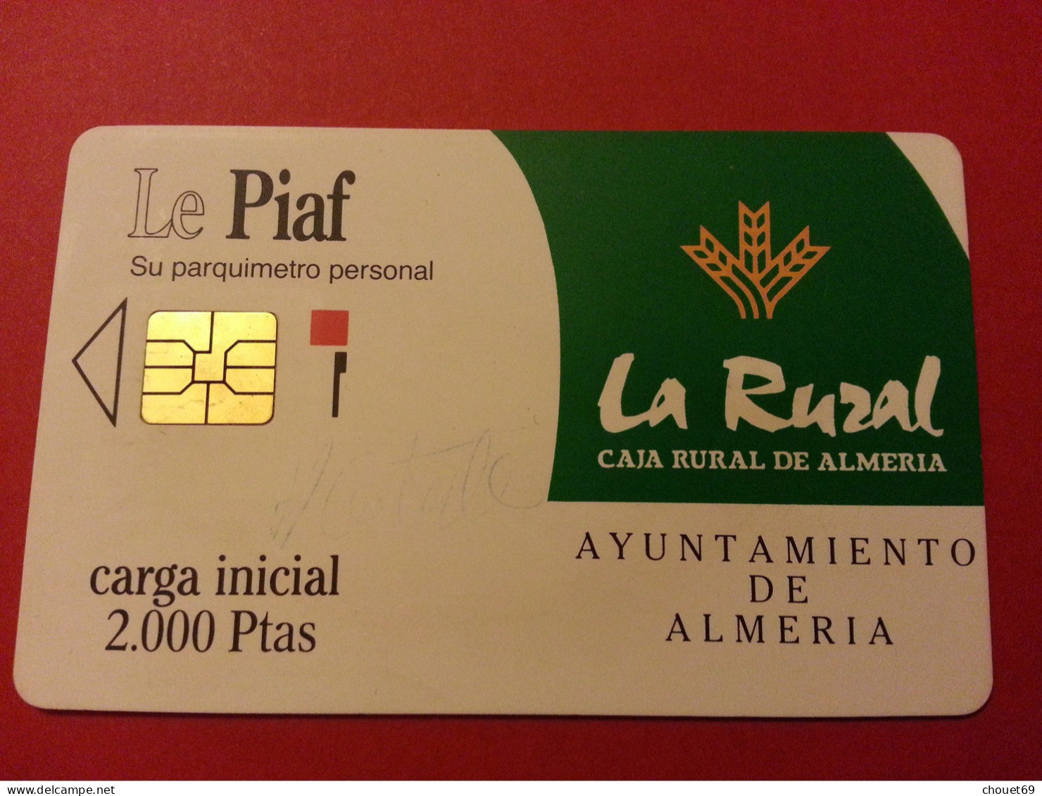 PIAF ALMERIA La Rural Caia Rural - 12/91 - 2000 Ptas - 3000 Exemplaires (BF1217 - To Identify