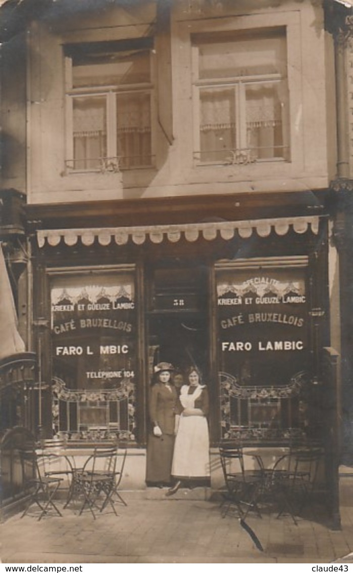 Namur Rue De Fer A Coté Du Cinéma Carte Photo  Circulé En 1914 - Namen