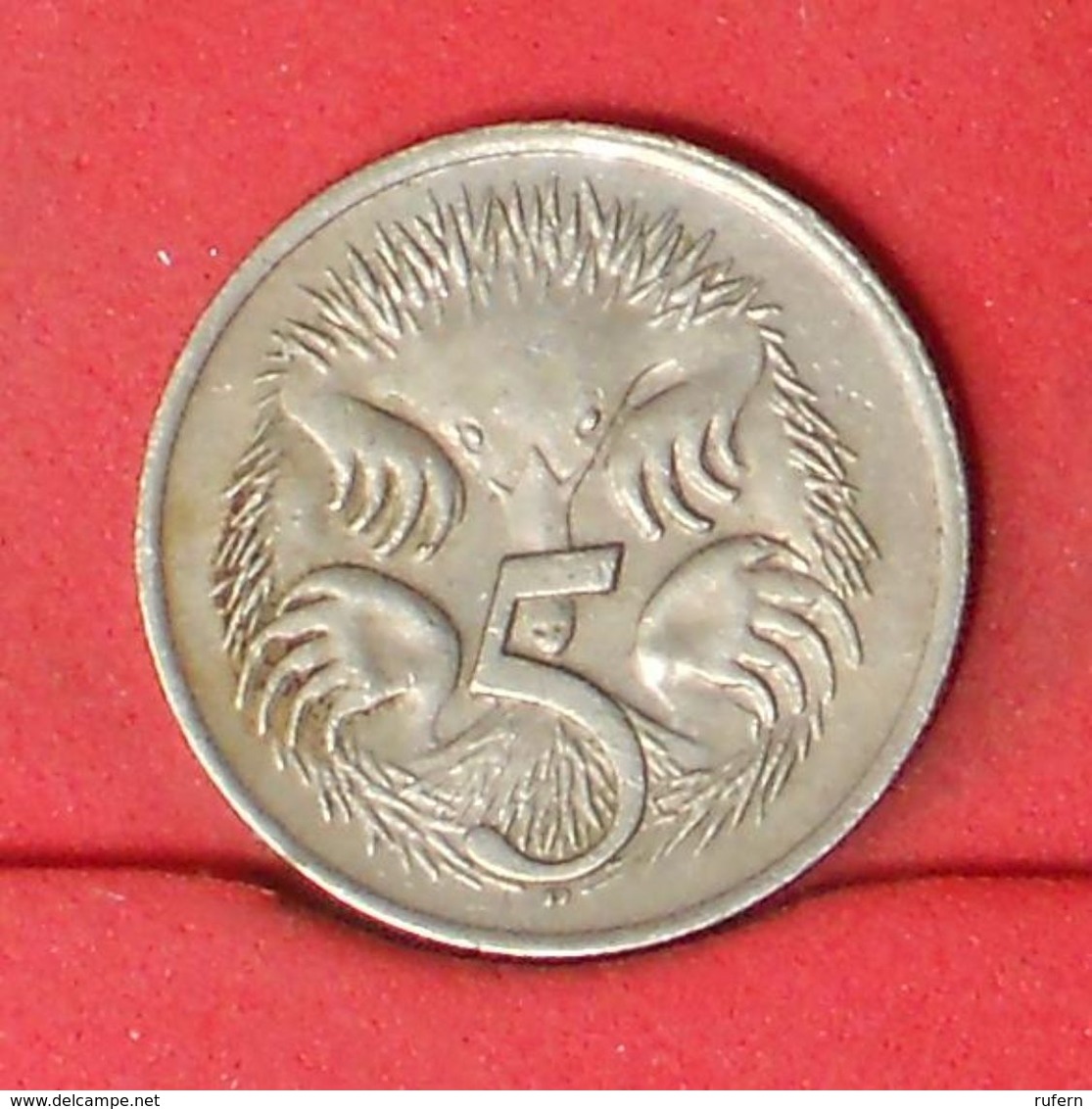 AUSTRALIA 5 CENTS 1977 -    KM# 64 - (Nº20174) - 5 Cents