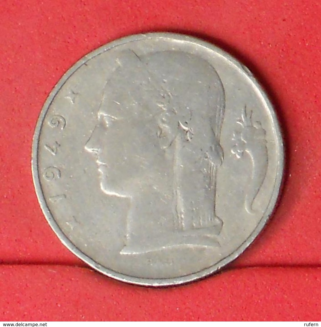 BELGIUM 5 FRANCS 1949 -    KM# 135,1 - (Nº20179) - 5 Francs