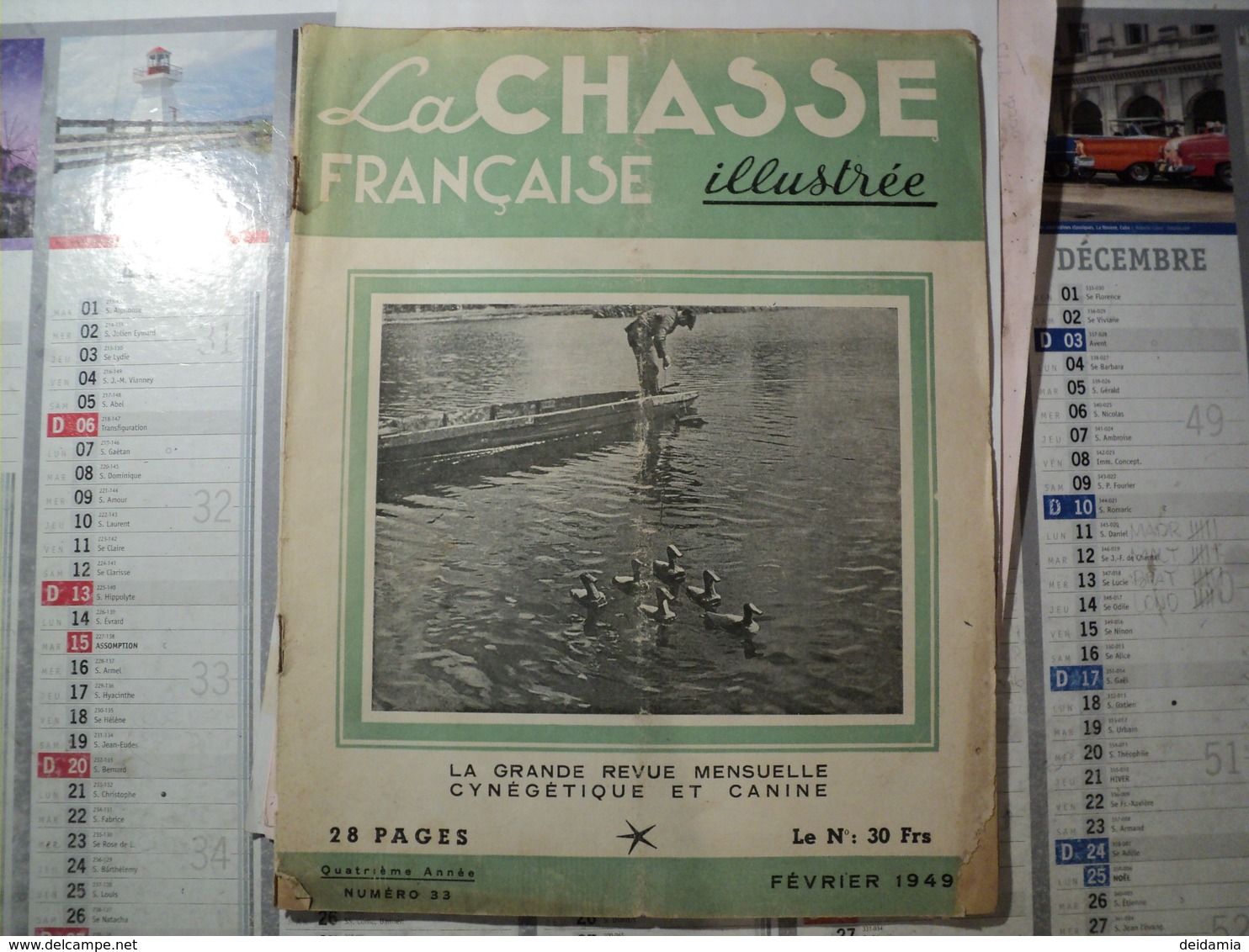 LA CHASSE FRANCAISE ILLUSTREE N°33 DE FEVRIER 1949 EXISTE T IL ENCORE DES LYNX EN FRANCE - Jagen En Vissen