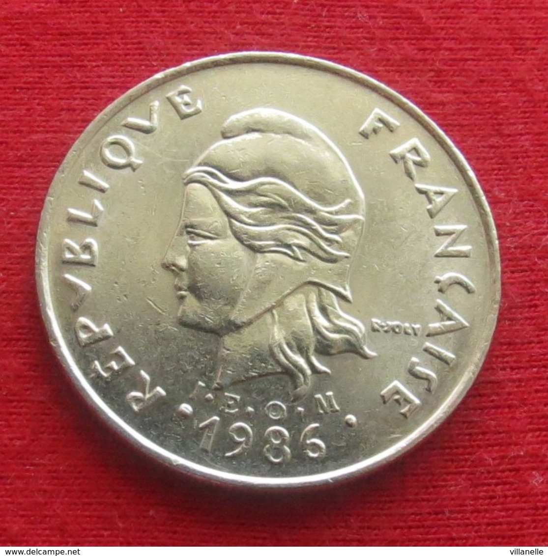 French Polynesia 20 Francs 1986 KM# 9 Polynesie Polinesia - Polynésie Française