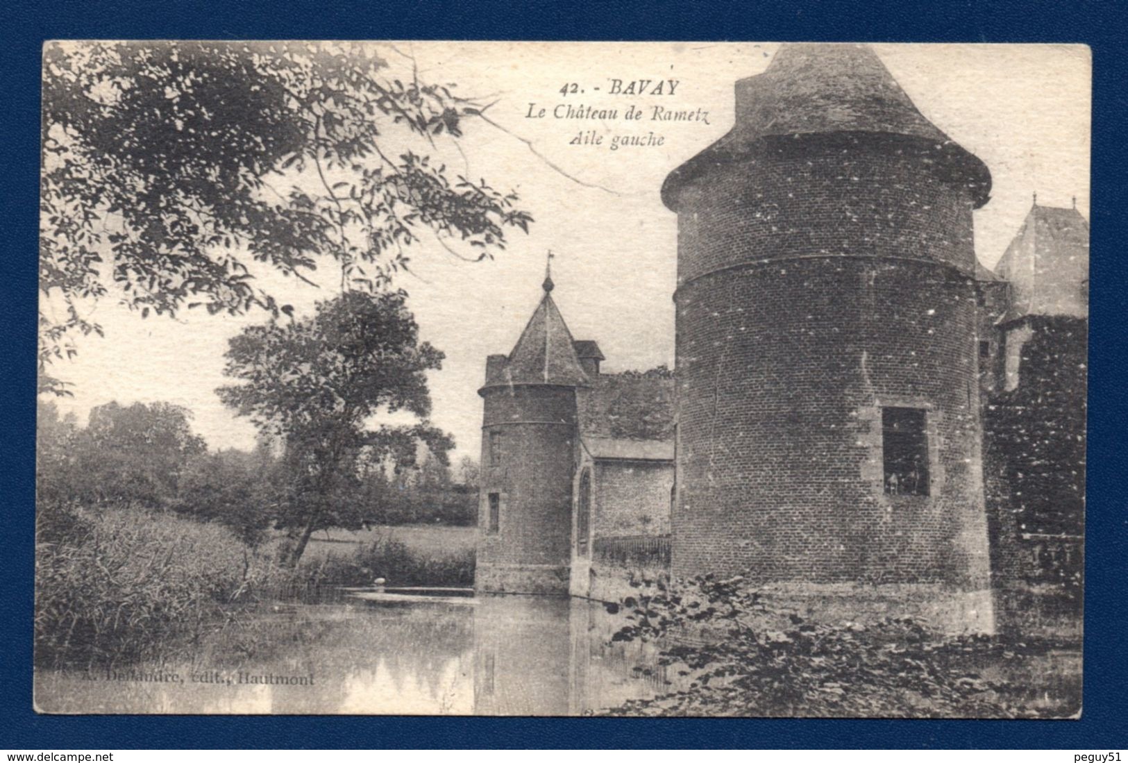 59. Saint-Waast. Le Château De Rametz. Aile Gauche - Bavay