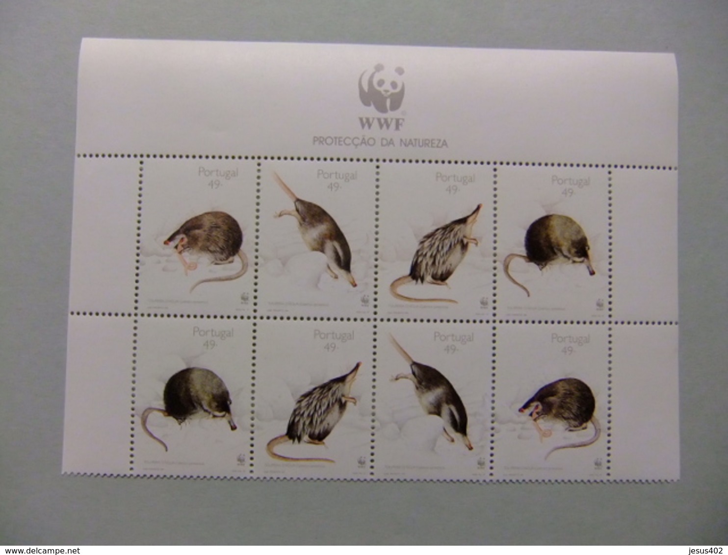 PORTUGAL 1997 WWF Taupe D'eau  TOUPEIRA De AGUA Yvert 2152 / 2155 ** MNH - Unused Stamps