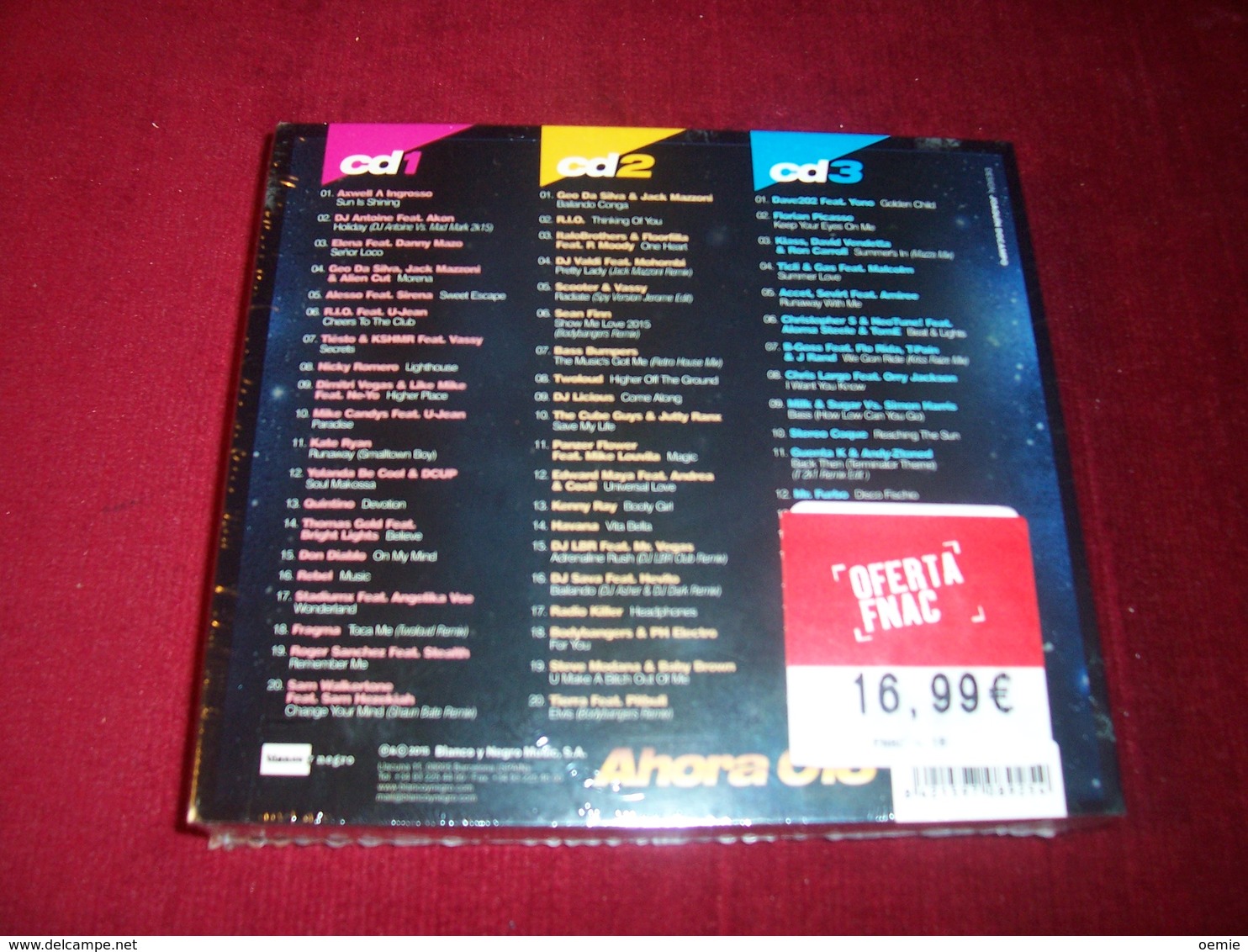 AHORA 016 IEL DISCO QUE LO TIENE TODO  3 CD NEUF SOUS CELOPHANE - Dance, Techno & House