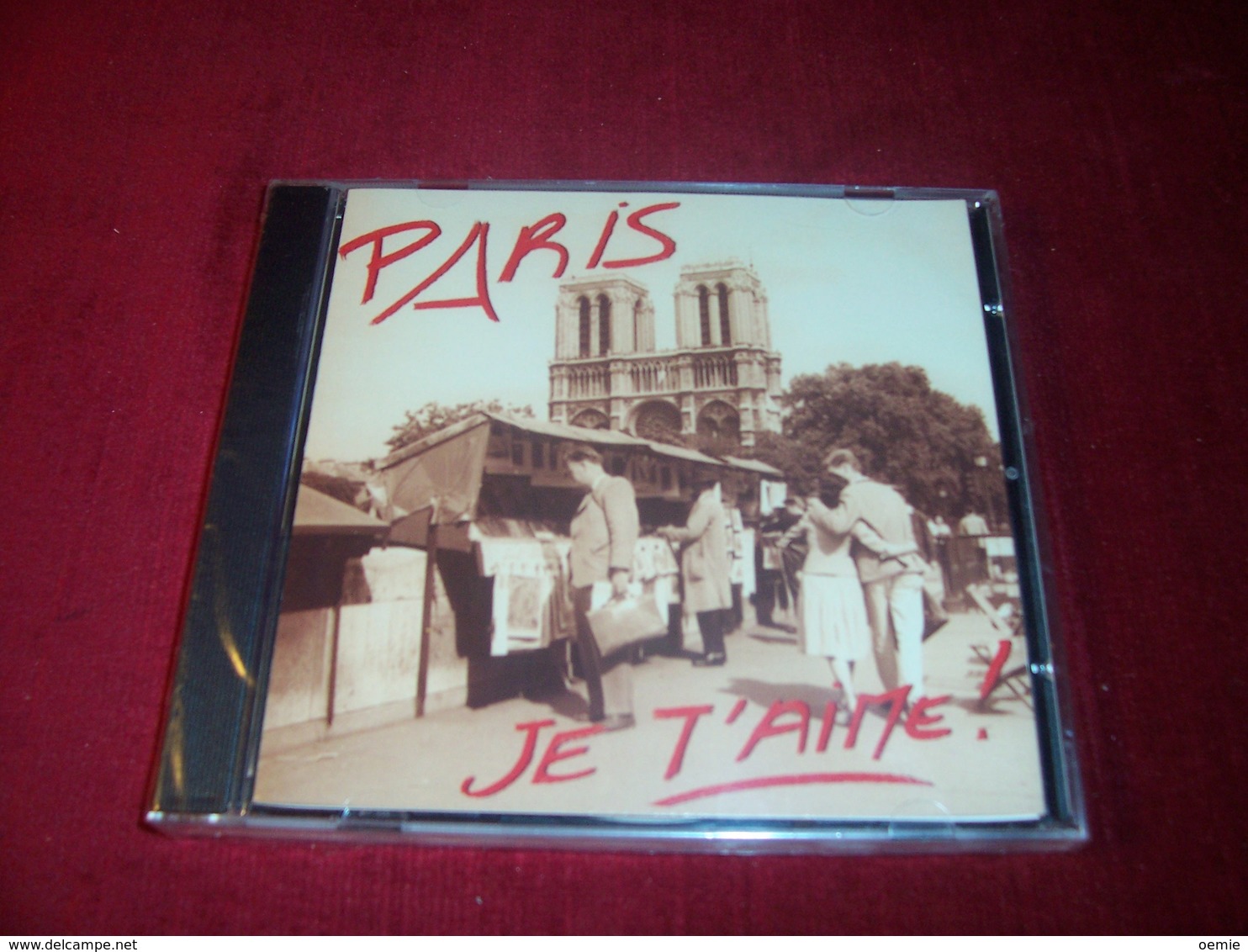 PARIS JE T'AIME  DE JOSEPHINE BAKER A CHARLES TRENET  17 TITRES NEUF SOUS CELOPHANE - Compilations