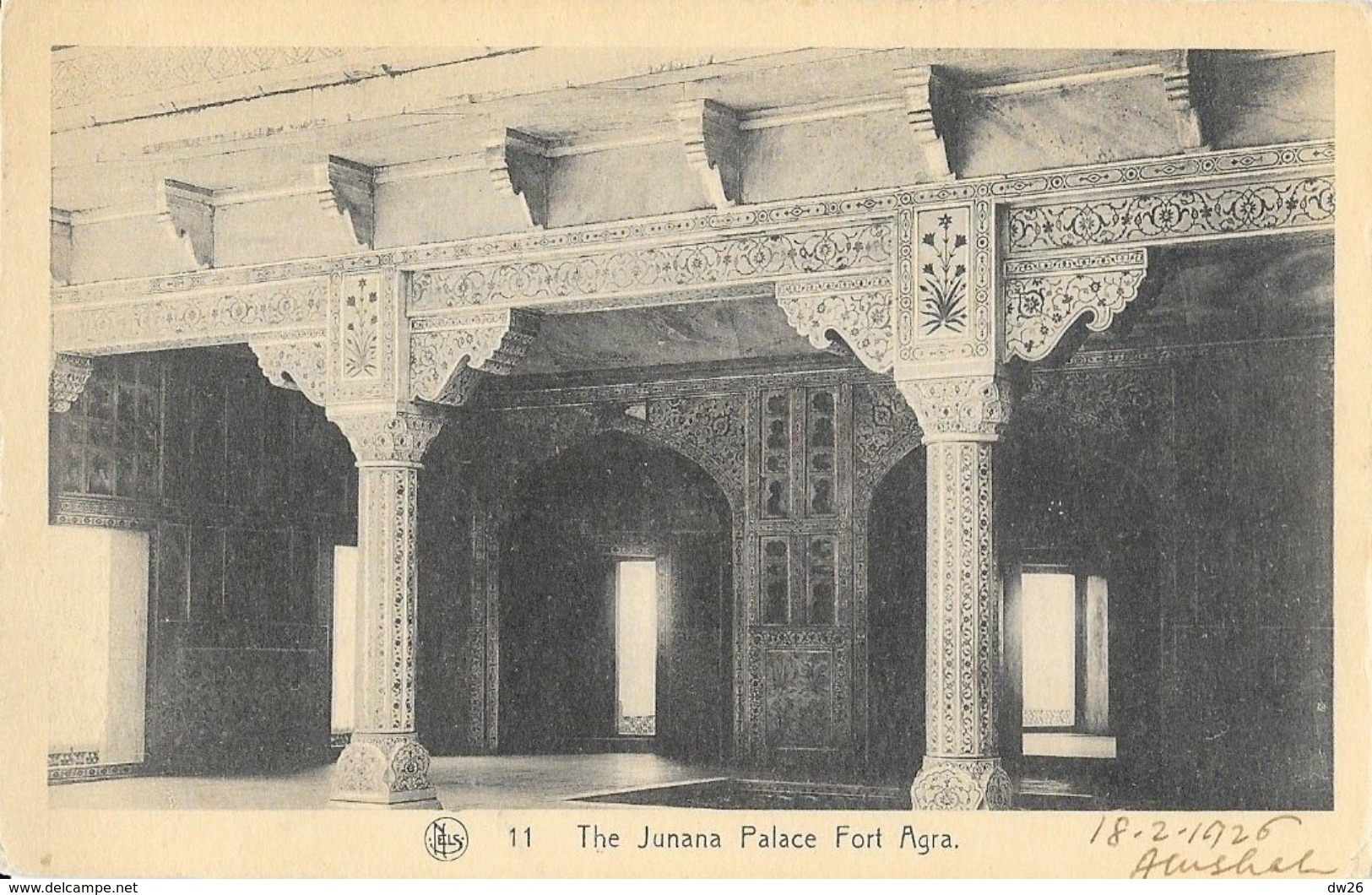 Inde: Agra, The Junana Palace Fort Agra - Ratan Lal & Sons - Carte Nels Non Circulée - Sri Lanka (Ceylon)