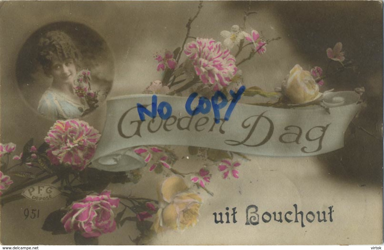 Boechout :  Goedendag    ( 1919  Met Zegel ) - Boechout