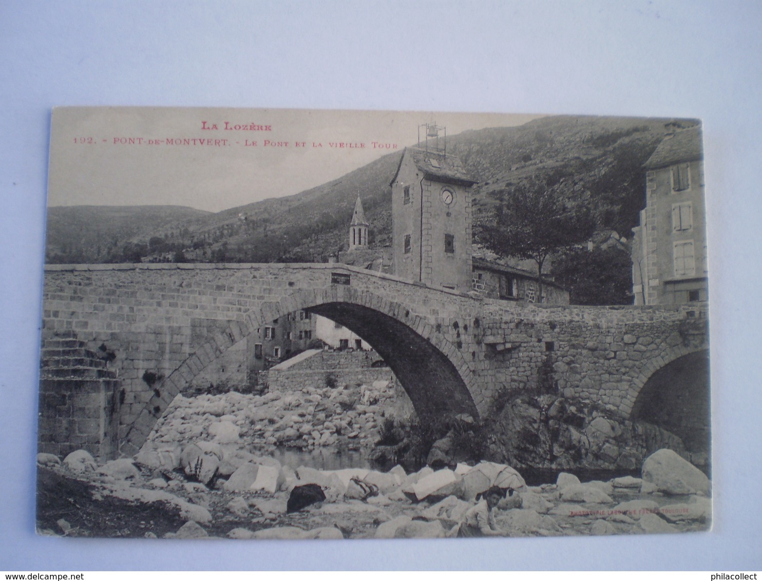 Lozere (48)  Pont De Montvert // 2 Cartes //  // 19?? Et 1949 - Andere & Zonder Classificatie