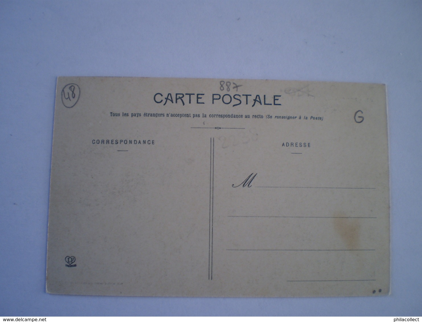 Lozere (48)  Pont De Montvert // 2 Cartes //  // 19?? Et 1949 - Andere & Zonder Classificatie