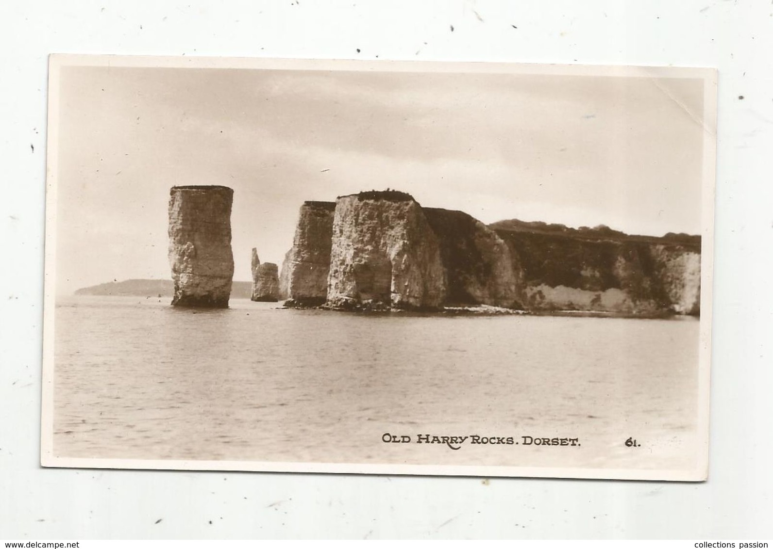 Cp , Angleterre , DORSET , Old HARRY Rock , écrite - Other & Unclassified