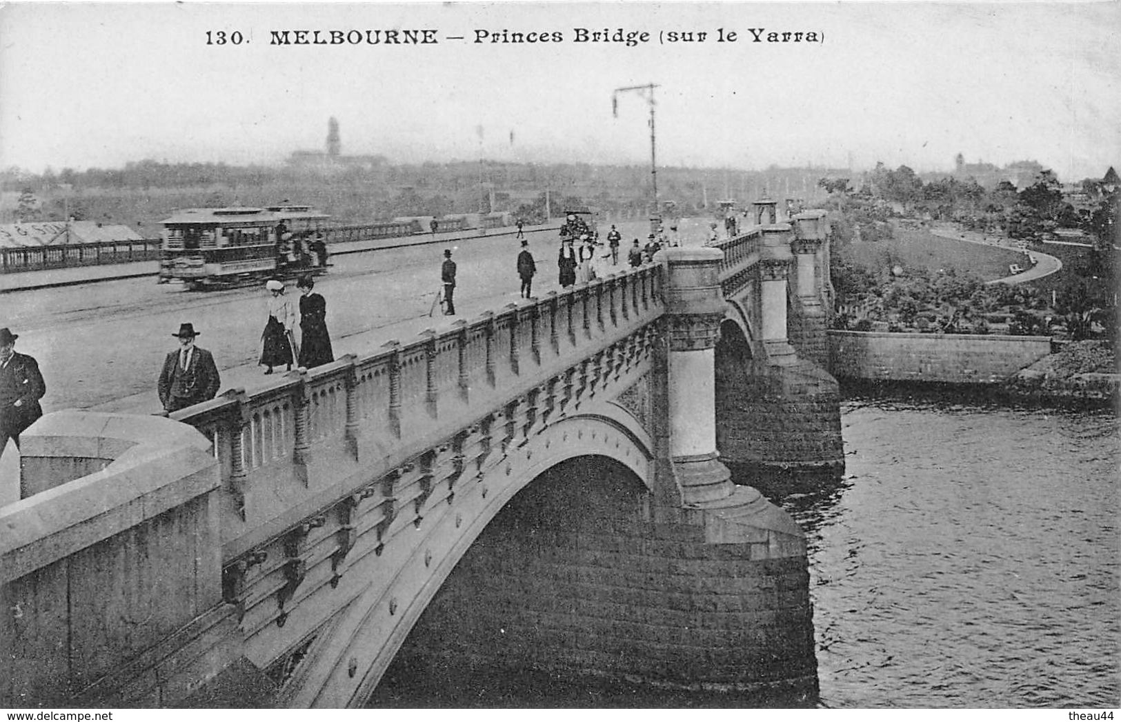 ¤¤   -  AUSTRALIE  -  MELBOURNE   -  Princes Bridge ( Sur La Yarra )   -  ¤¤ - Melbourne