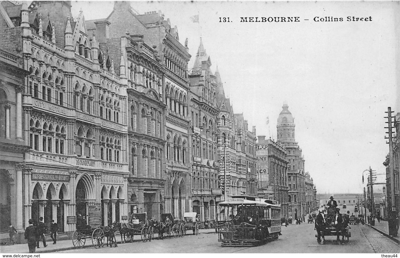 ¤¤   -  AUSTRALIE  -  MELBOURNE   -  Collins Bridge   -   Tramway  -  ¤¤ - Melbourne