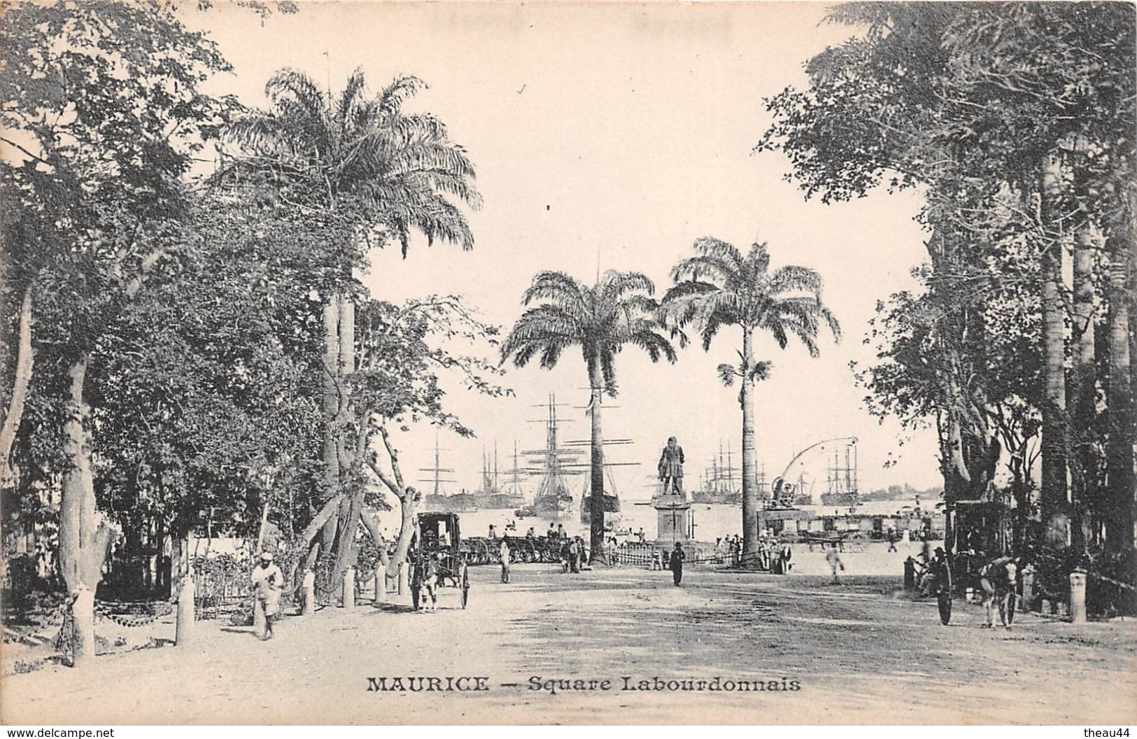 ¤¤  -  ILE MAURICE   -  Square Labourdonnais   -  ¤¤ - Maurice
