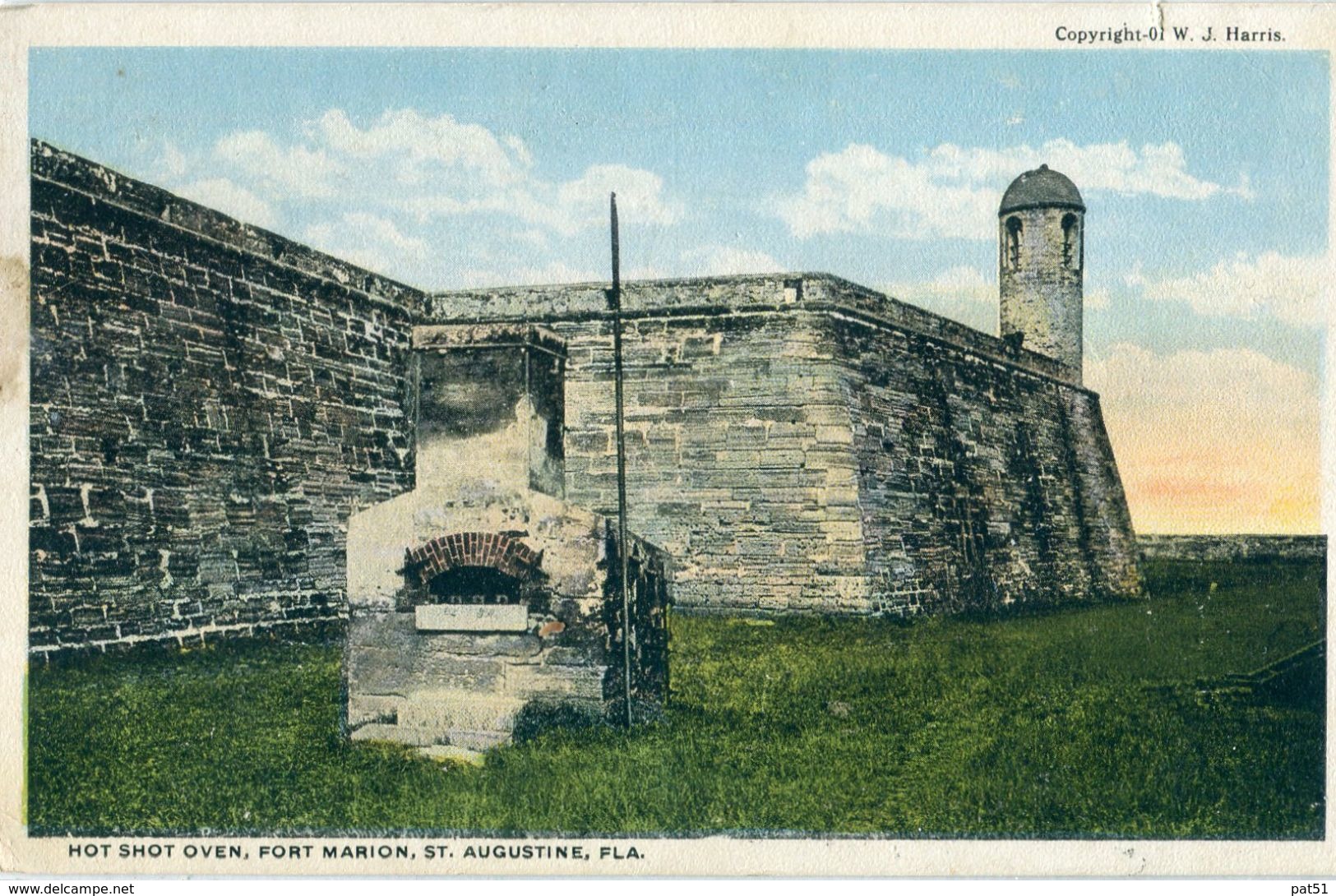 USA / Etats Unis - Floride - St Augustine : Hot Shot Oven, Fort Marion - St Augustine