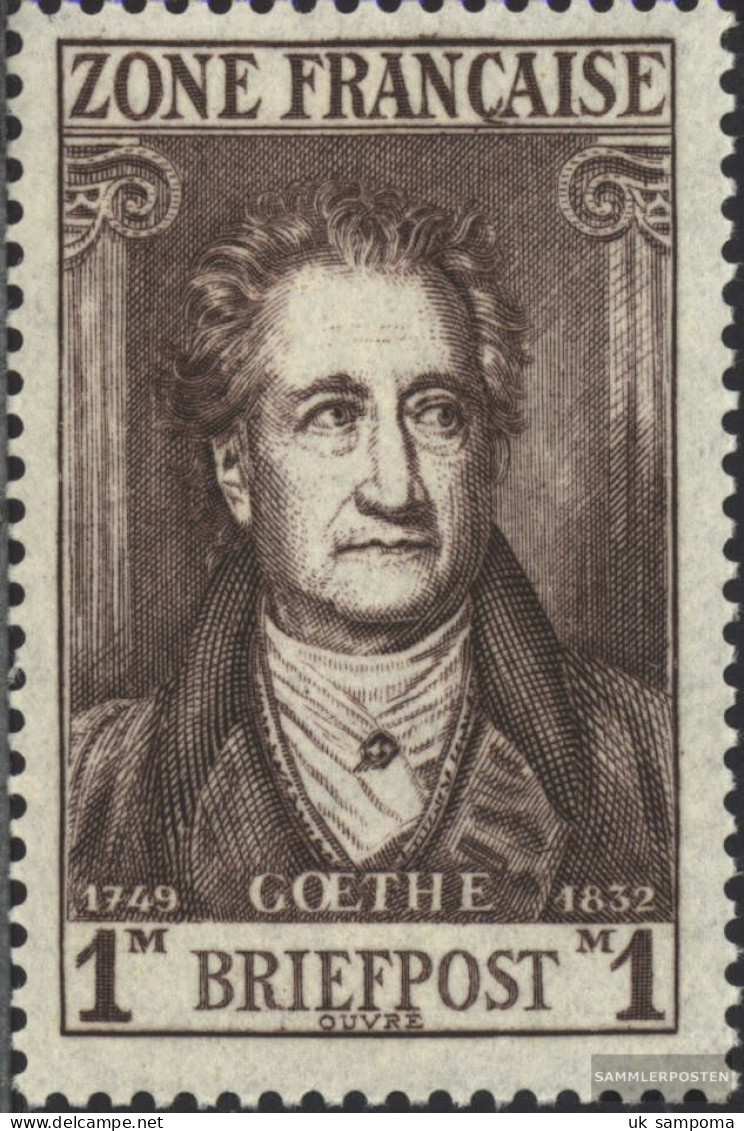 Franz. Zone-community. Issue. 11 Unmounted Mint / Never Hinged 1945 J.W. Of Goethe - Autres & Non Classés