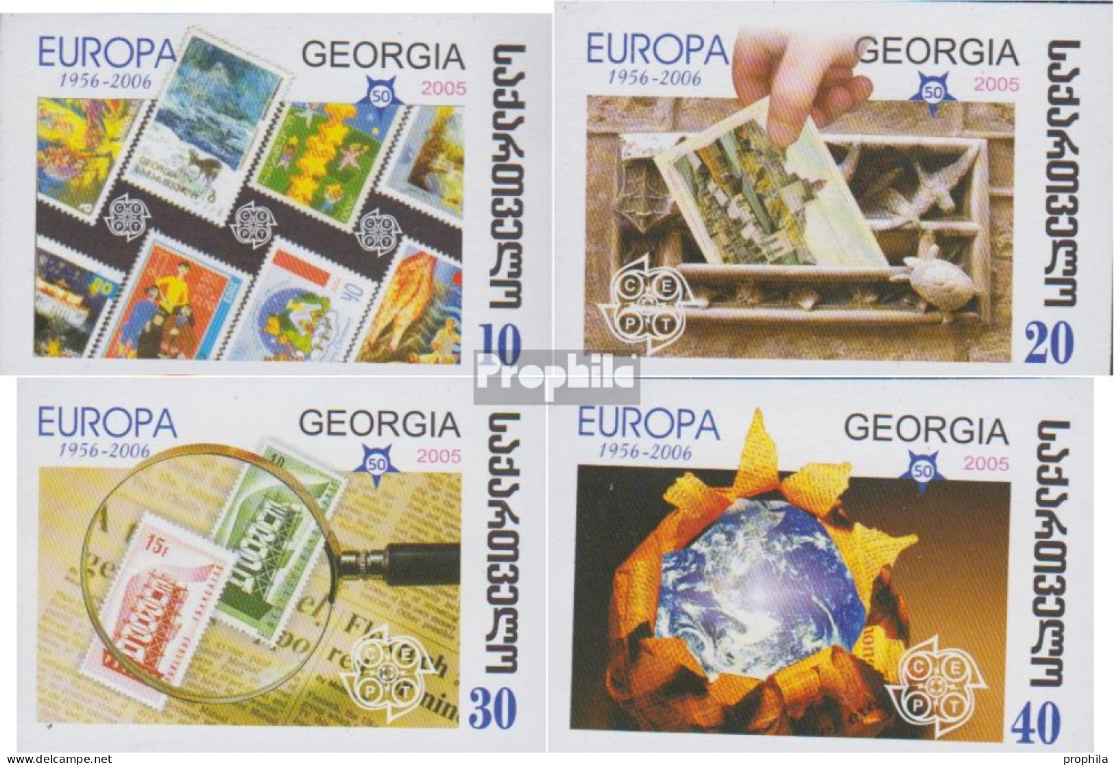 Georgien 507B-510B (kompl.Ausg.) Postfrisch 2006 50 Jahre Europamarken - Georgia