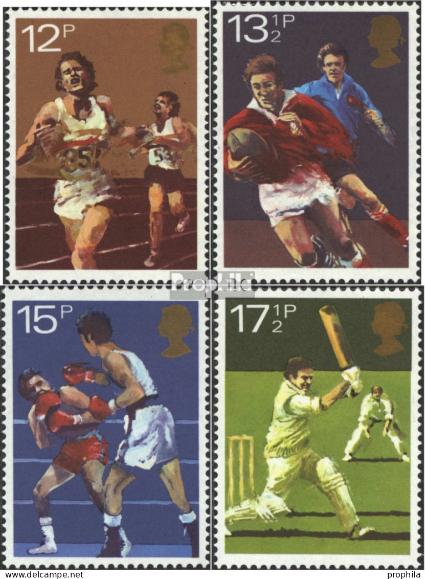 Großbritannien 850-853 (kompl.Ausg.) Postfrisch 1980 Sport - Ungebraucht