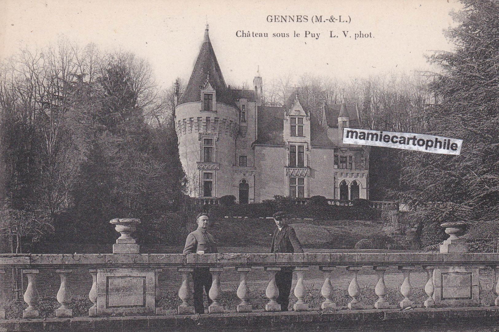 GENNES - Maine Et Loire - Château Sous Le Puy - CPA - Autres & Non Classés