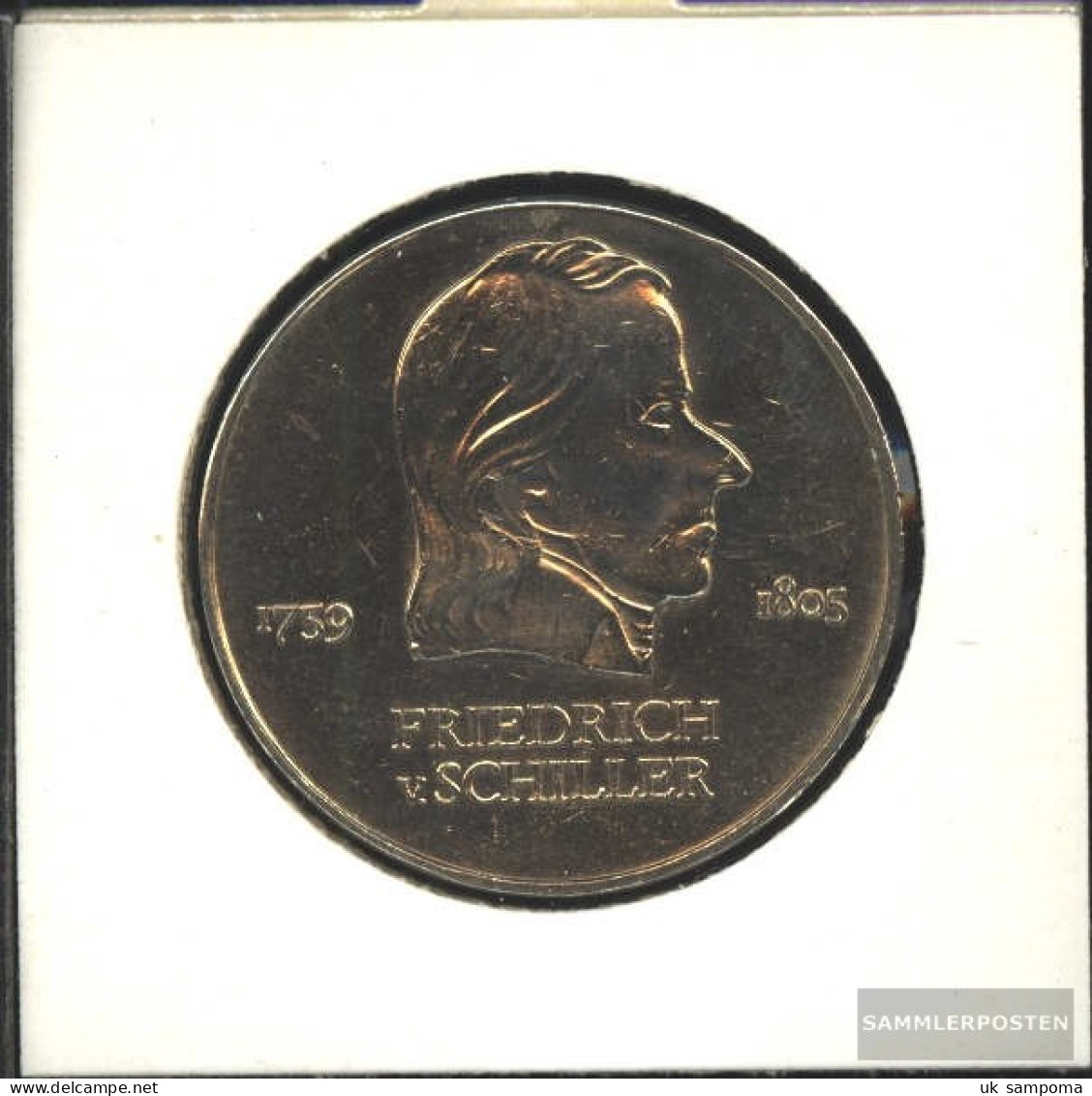 DDR Jägernr: 1537 1972 A Very Fine Neusilber Very Fine 1972 20 Mark Schiller - Other & Unclassified