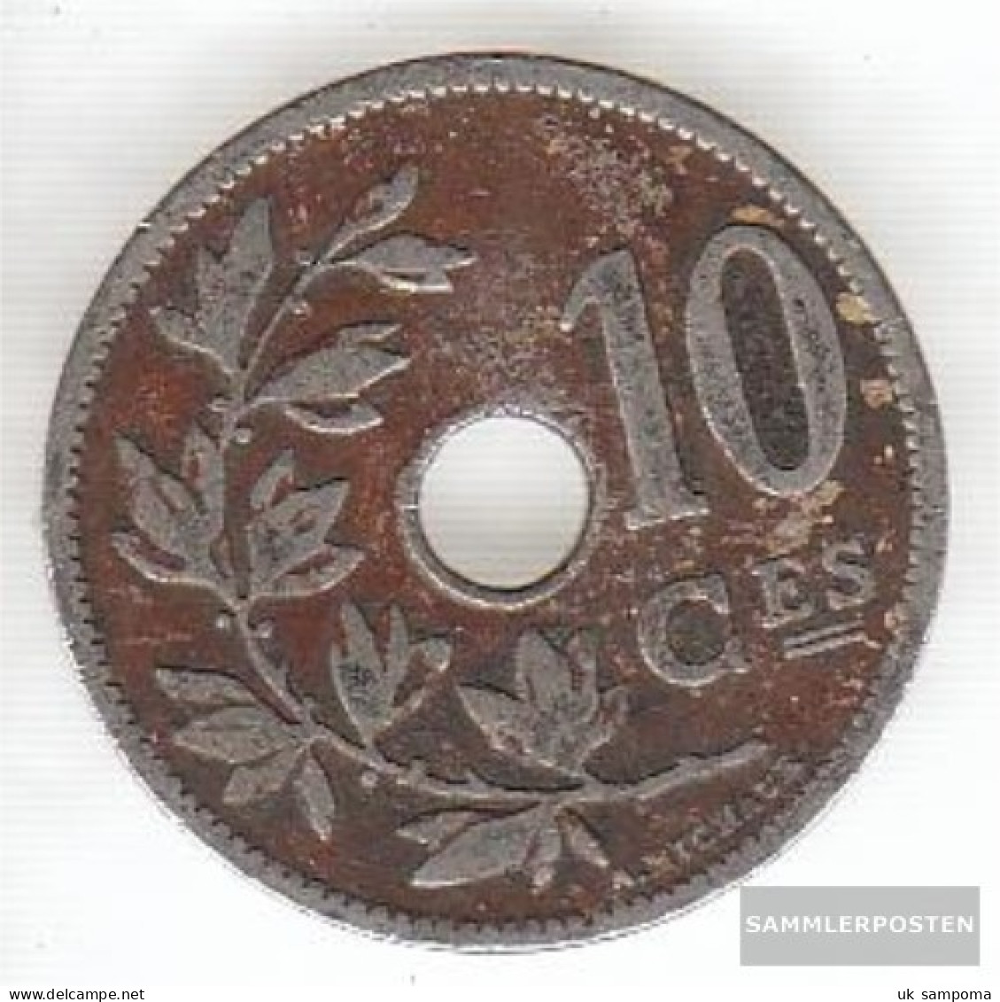 Belgium Km-number. : 48 1902 Very Fine Copper-Nickel Very Fine 1902 10 Centimes Gekröntes Monogram - 10 Cents