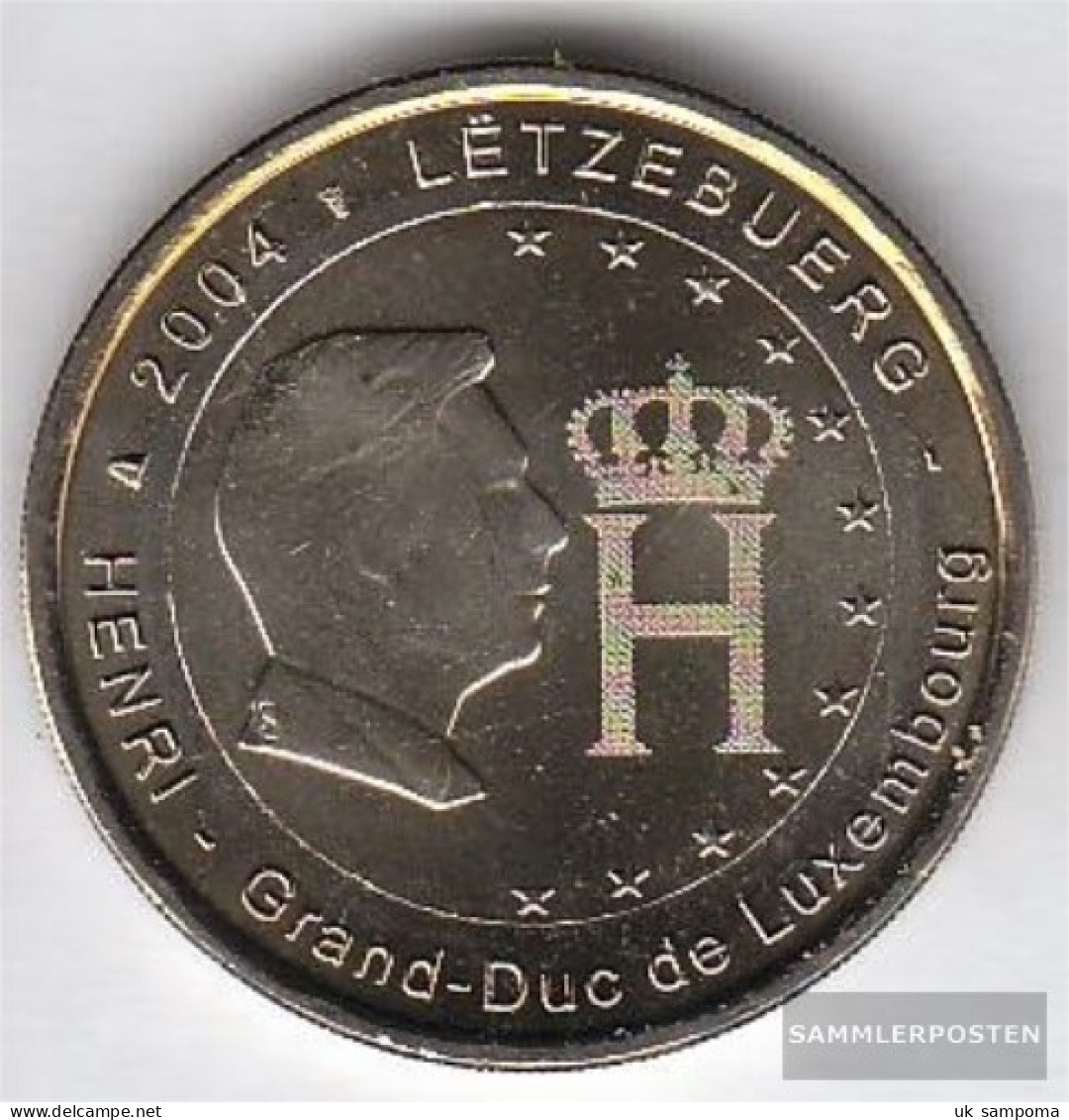 Luxembourg 2004 Stgl./unzirkuliert Stgl./unzirkuliert 2004 2 Euro Monogram - Luxemburg