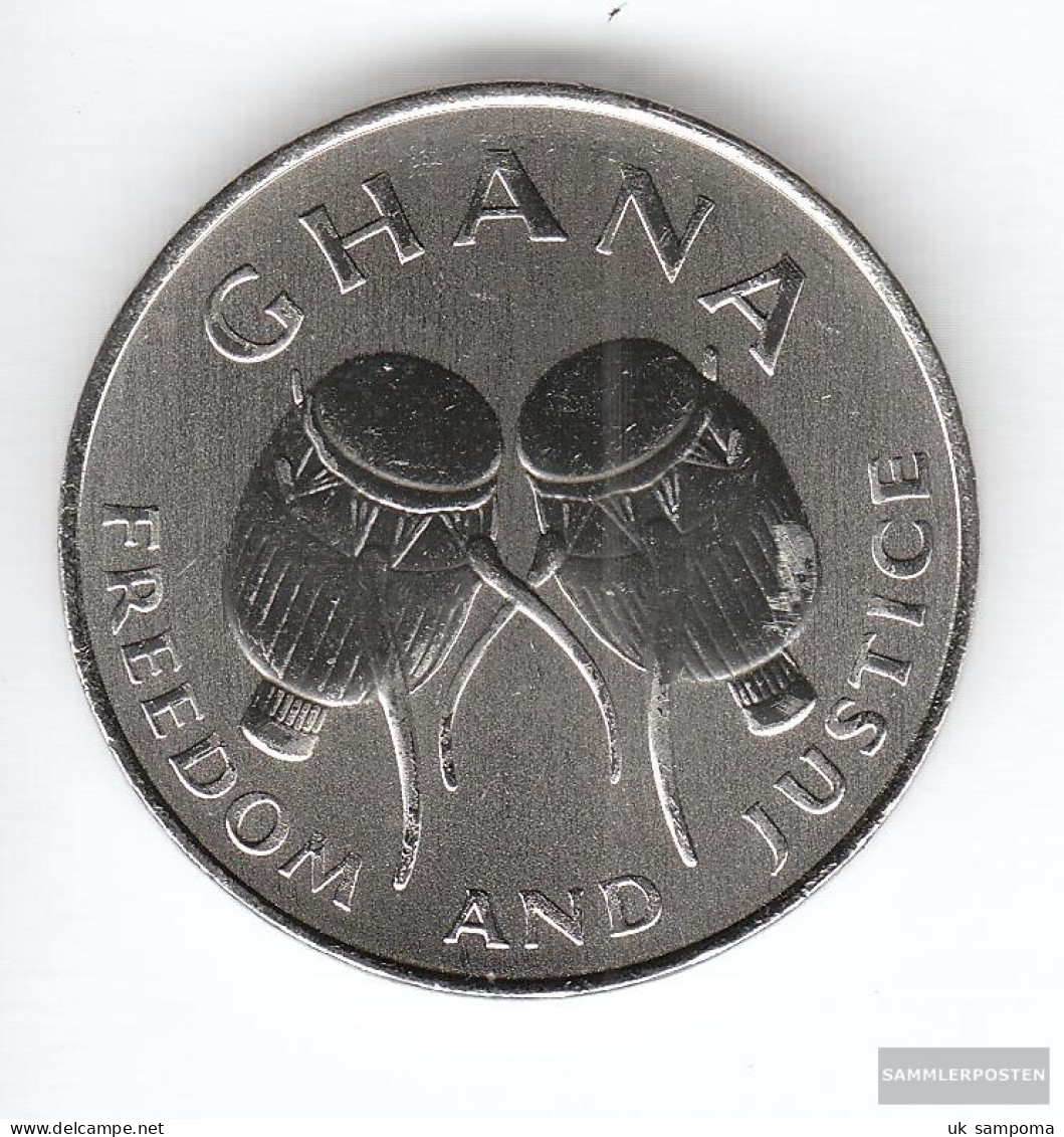 Ghana Km-number. : 31a 1999 Stgl./unzirkuliert Steel Stgl./unzirkuliert 1999 50 Cedis Drums - Ghana