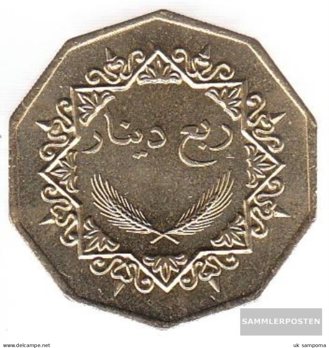 Libya Km-number. : 26 1369 Extremely Fine Nickel-brass Extremely Fine 1369 1/4 Dinar Reiter - Libye