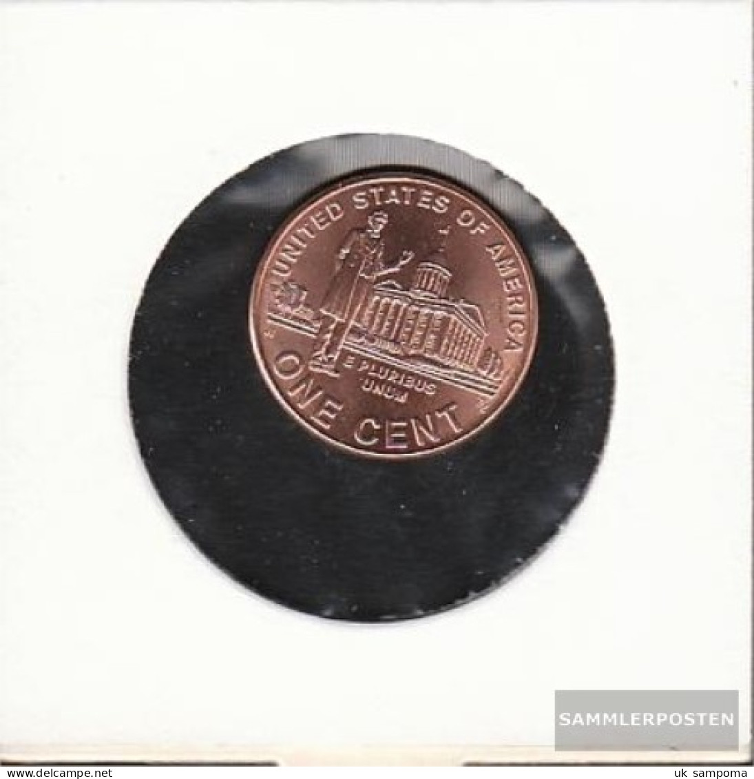 U.S. Km-number. : 443 2009 D Stgl./unzirkuliert Zinc, Copper Plattiert Stgl./unzirkuliert 2009 1 Cent Lincoln - Advocate - 1959-…: Lincoln, Memorial Reverse