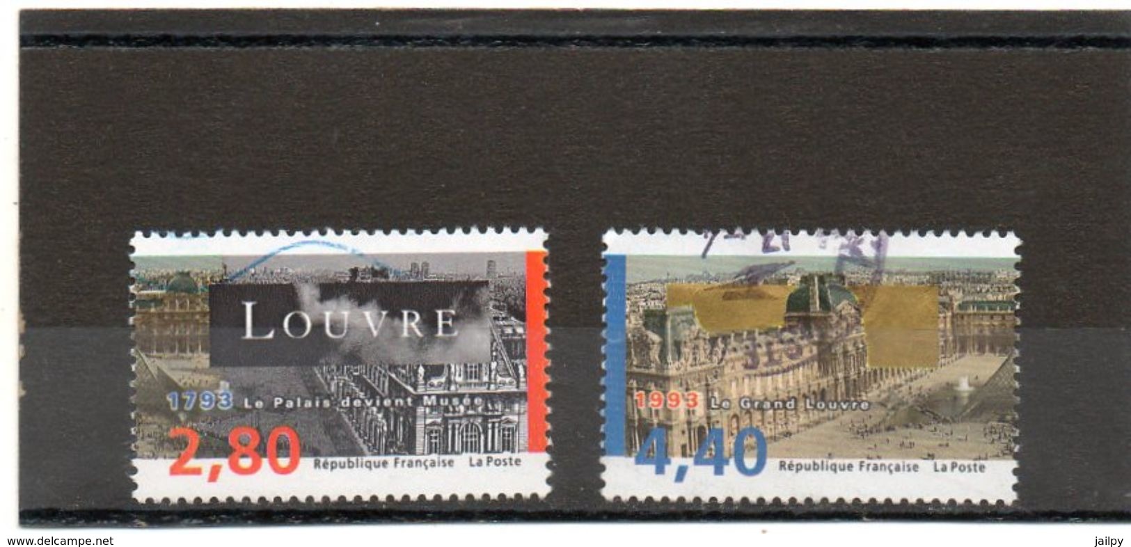 FRANCE    2 Timbres 2,80 F Et 4,40 F     1993  Y&T:2851 Et 2852    Oblitérés - Used Stamps