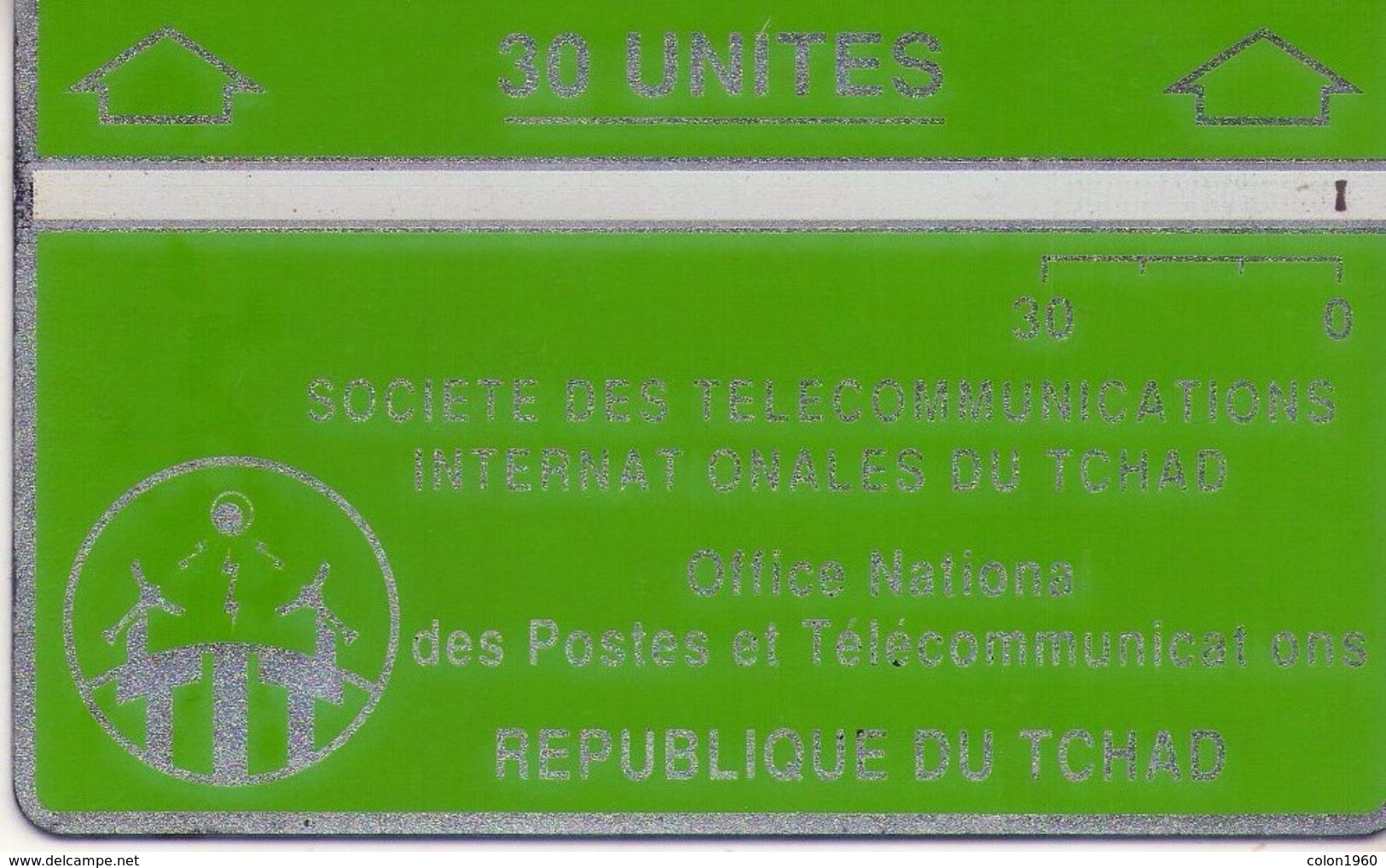 TARJETA TELEFONICA DE TCHAD (0004C, TIRADA 12000) (001) - Chad