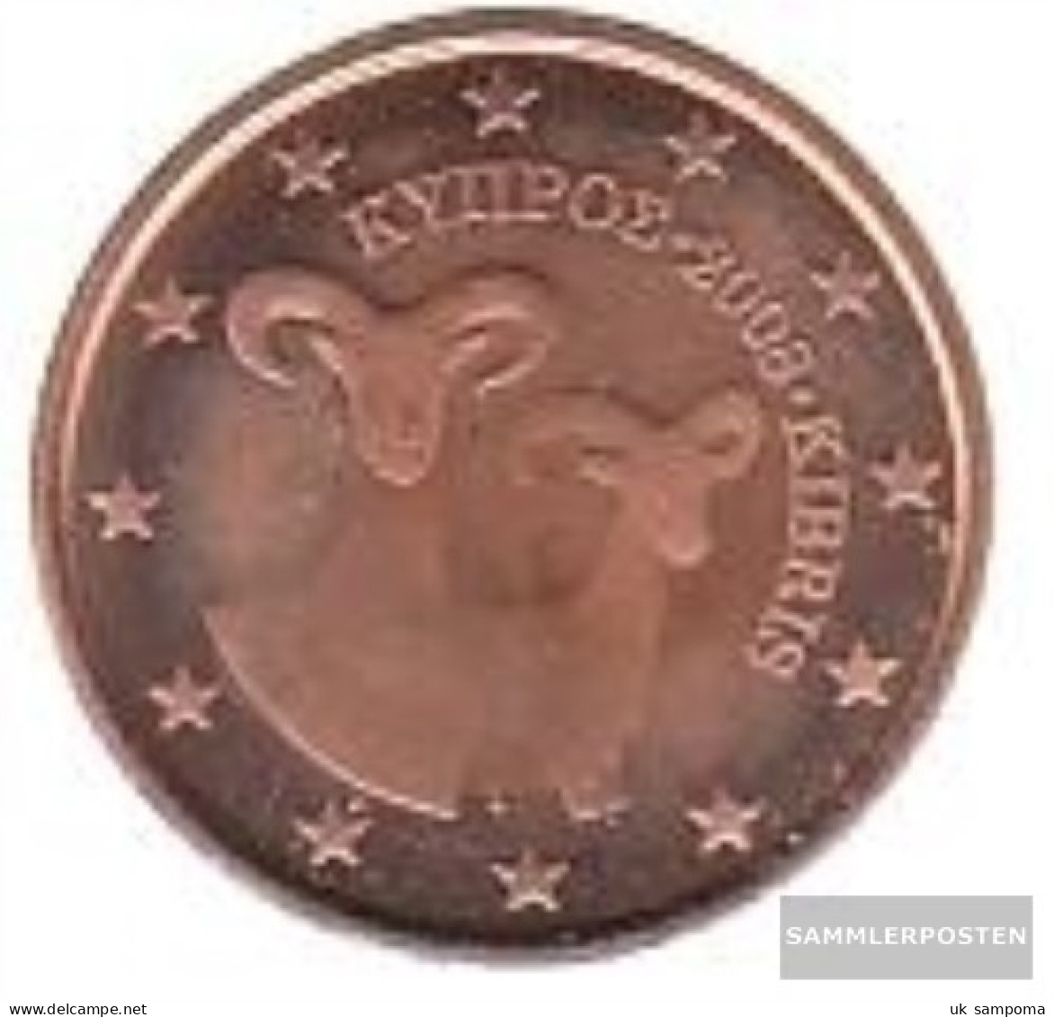 Cyprus Z 1 2008 Stgl./unzirkuliert Stgl./unzirkuliert 2008 1 Cent Kursmünze - Chypre