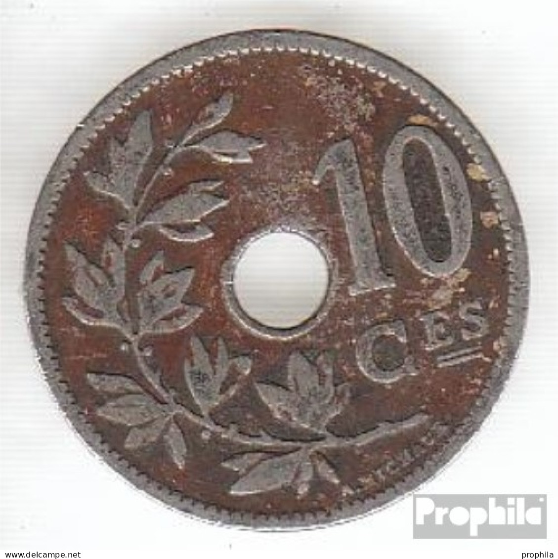 Belgien KM-Nr. : 48 1902 Sehr Schön Kupfer-Nickel Sehr Schön 1902 10 Centimes Gekröntes Monogramm - 10 Cent