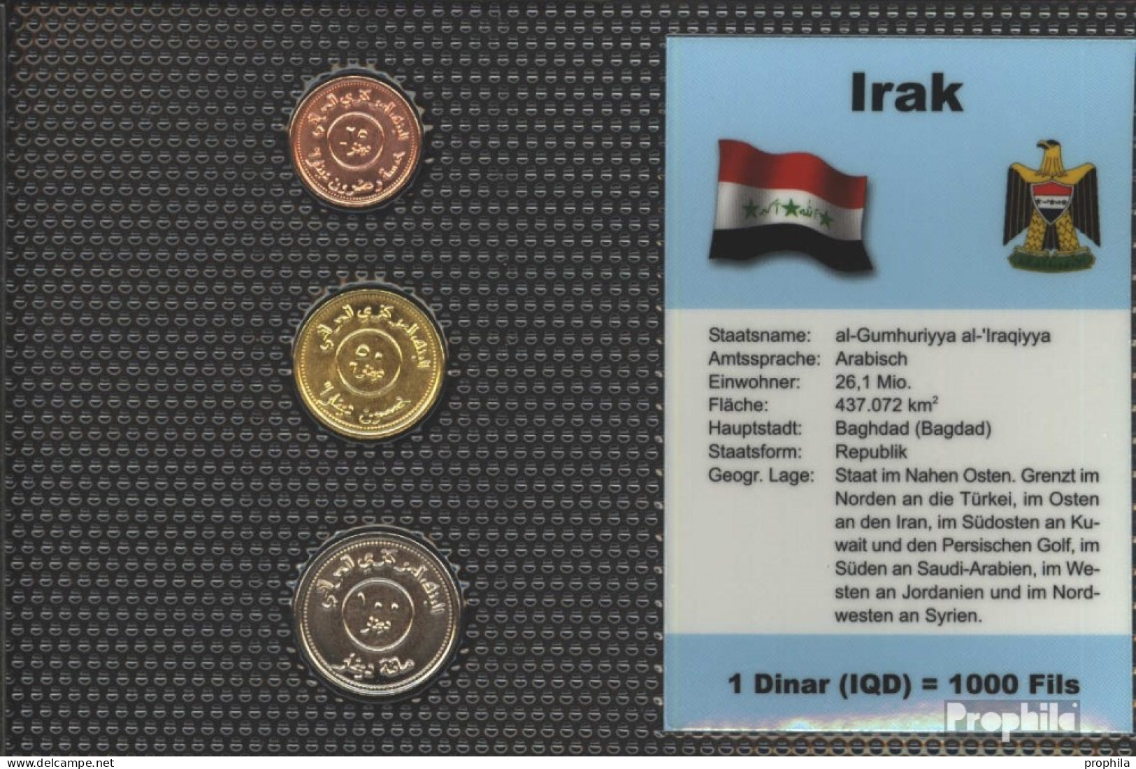 Irak 2004 Stgl./unzirkuliert Kursmünzen Stgl./unzirkuliert 2004 25 Dinar Bis 100 Dinar - Irak