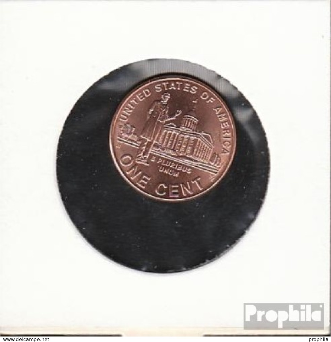 USA KM-Nr. : 443 2009 D Stgl./unzirkuliert Zink, Kupfer Plattiert Stgl./unzirkuliert 2009 1 Cent Lincoln - Anwalt In Ill - 1959-…: Lincoln, Memorial Reverse