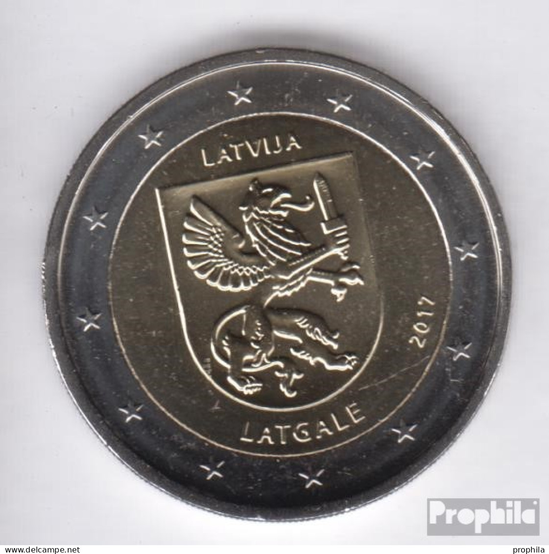 Lettland 2017 Stgl./unzirkuliert Auflage: 530.000 Stgl./unzirkuliert 2017 2 Euro Lettgallen - Latvia
