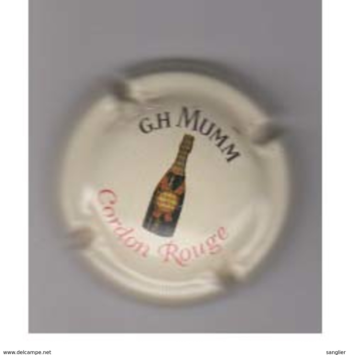 CAPSULE DE CHAMPAGNE G. H. MUMM - CORDON ROUGE - Mumm GH