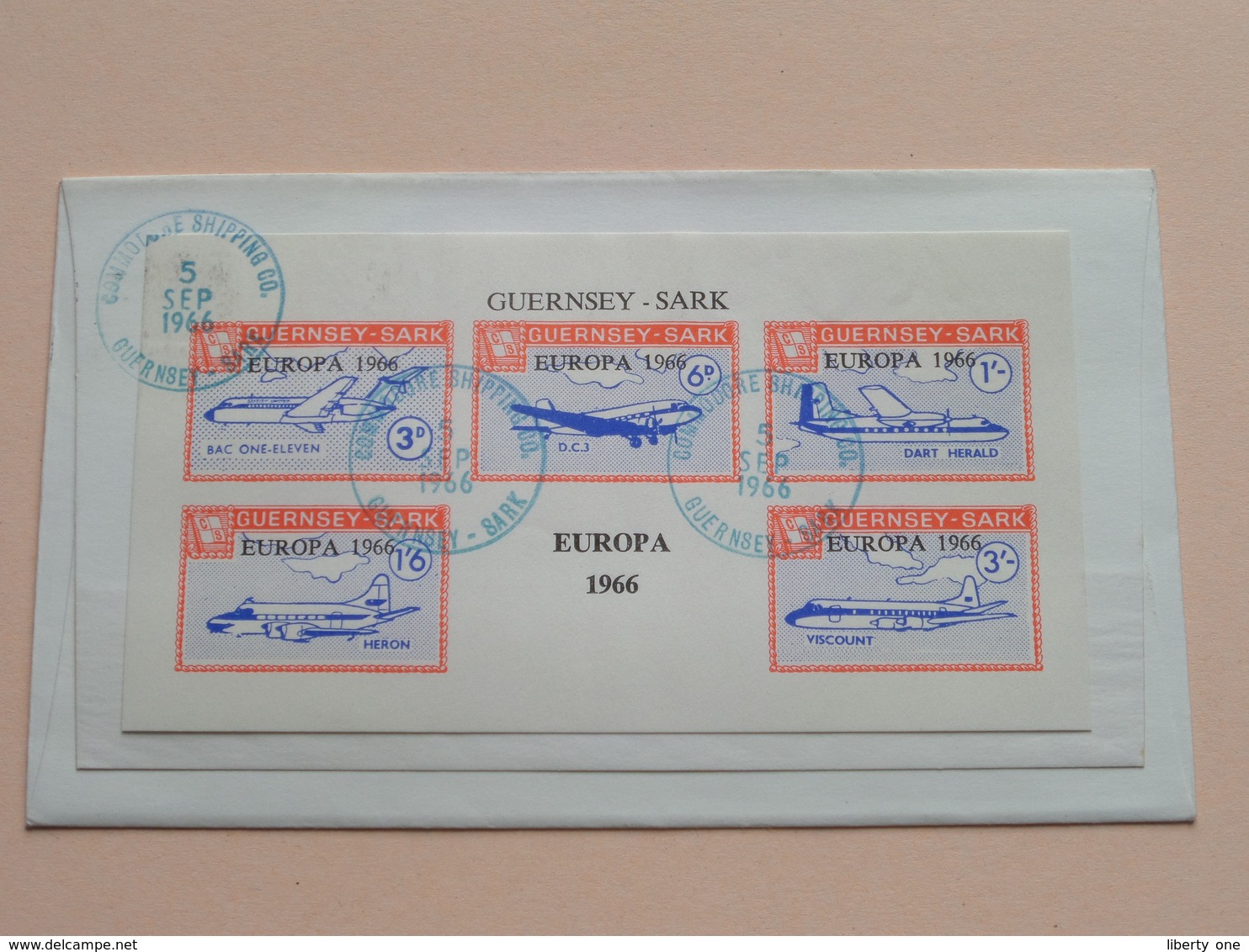 GUERNSEY / SARK - ALDERNEY Local Mail ( FDC ) 1966 ( See Photo's ) ! - Guernesey