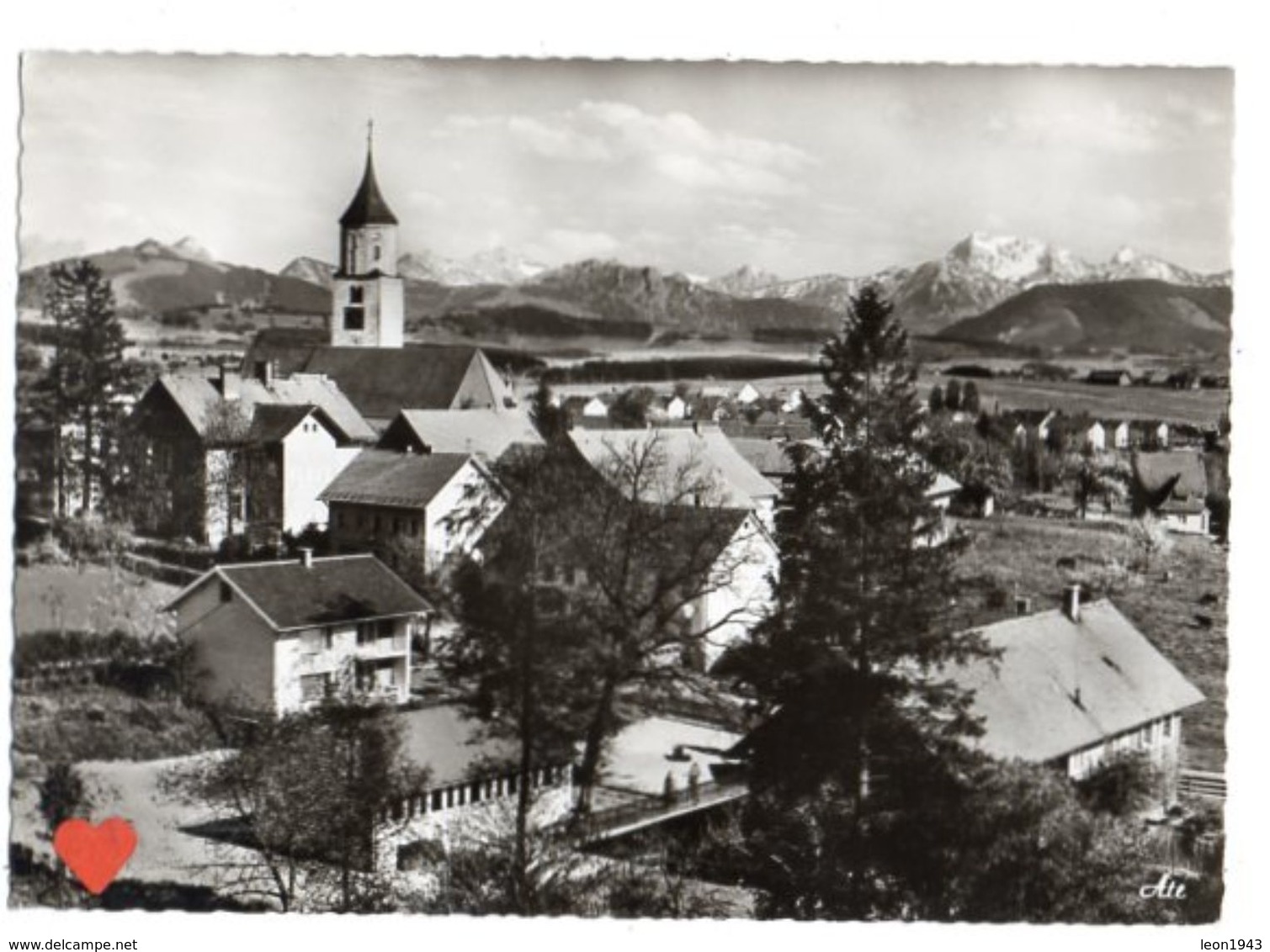 20182-LE-ALLEMAGNE-Dietmannsried Im Allgäu-Blick Auf Allgäuer Und Tiroler Alpen - Sonstige & Ohne Zuordnung