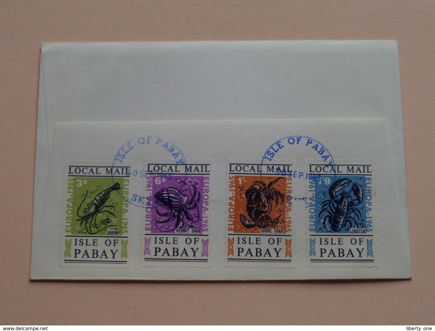 ISLE Of PABAY Seamail Service To SKYE ( FDC ) 1965 ( See Photo's ) ! - 1952-1971 Pre-Decimal Issues