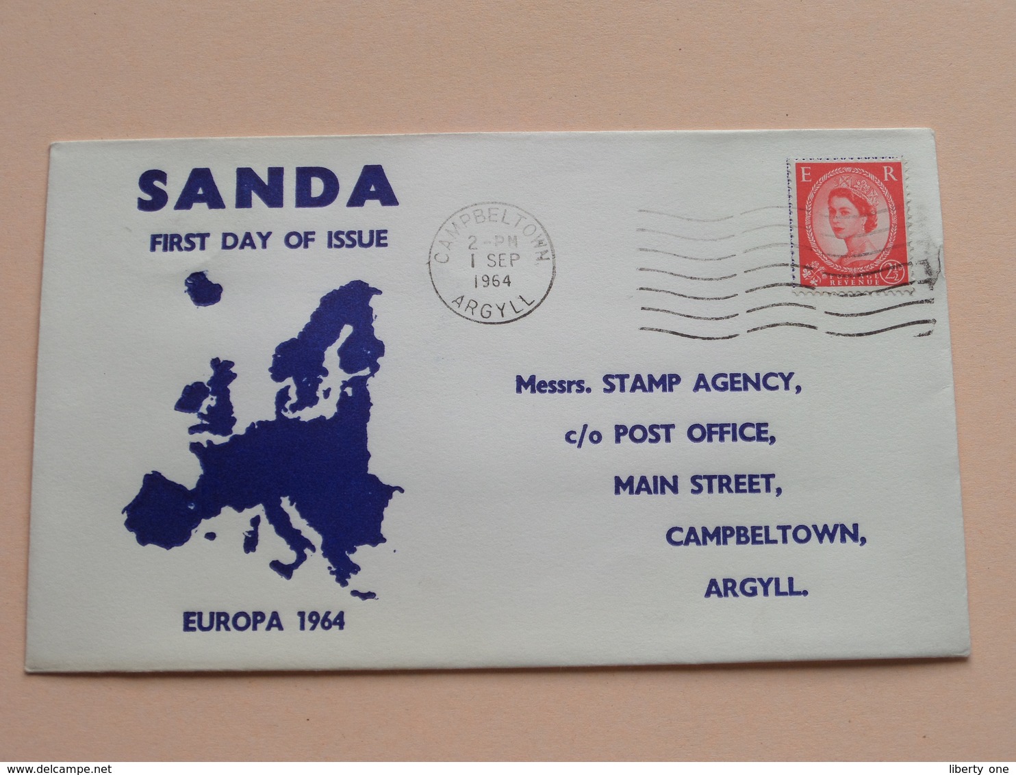 SANDA - ARGYLL ( FDC ) 1964 ( See Photo's ) ! - 1952-1971 Em. Prédécimales