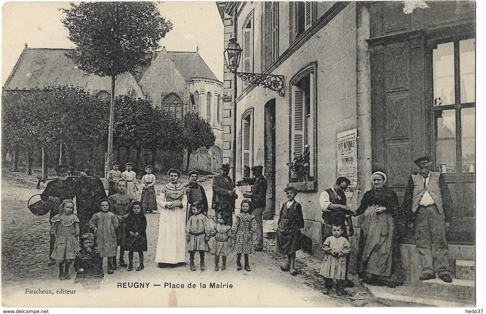 Reugny - Place De La Mairie - Reugny