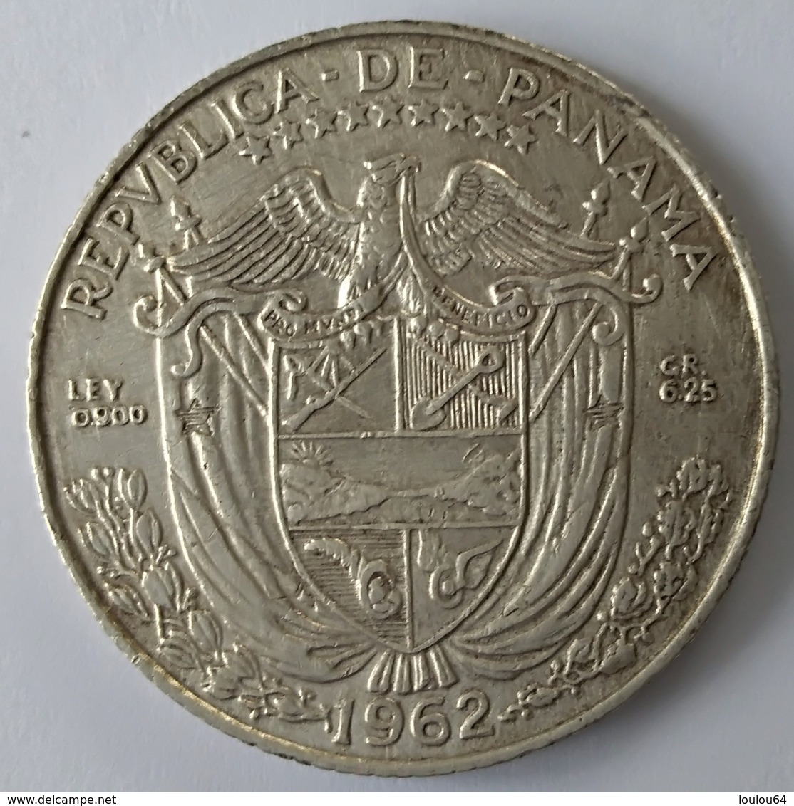 PANAMA - 1/4 De Balboa - 1962 - Superbe - Argent - - Panama