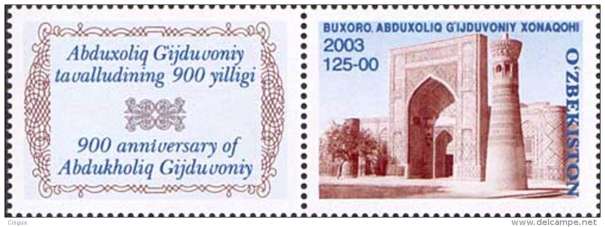 Uz 536 Uzbekistan Usbekistan 2003    900th Aniv Of A Gijduvoniy - Usbekistan