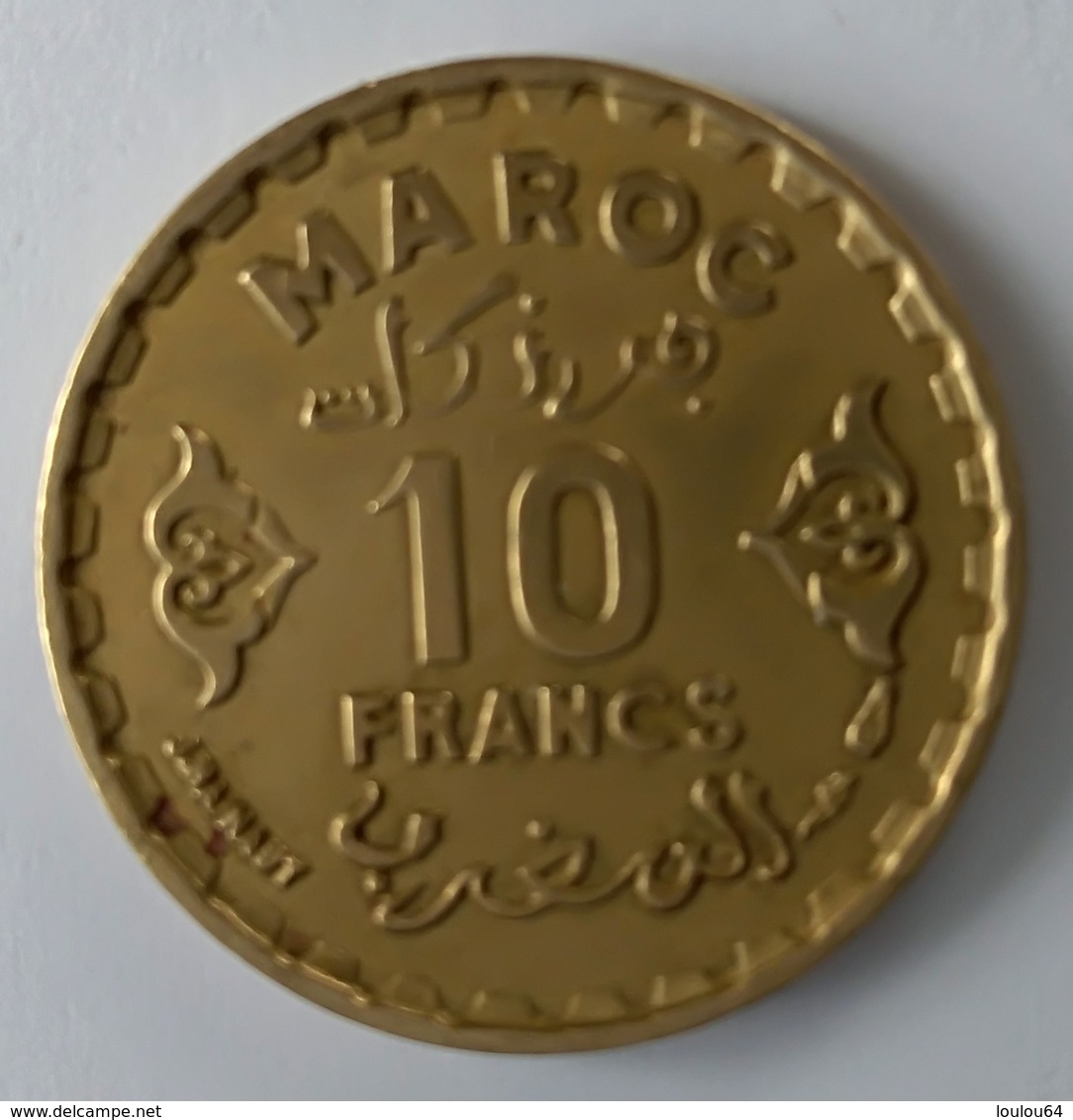 Maroc - 10 Francs 1371 - - Maroc