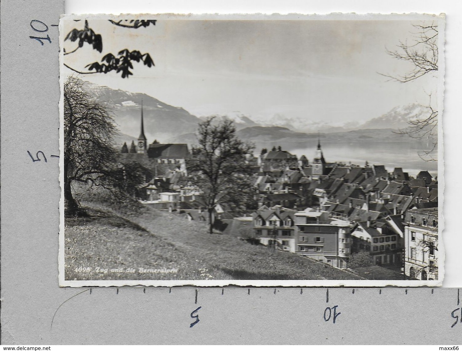 CARTOLINA NV SVIZZERA - ZUG Und Die Berneralpen - 10 X 15 - Zug